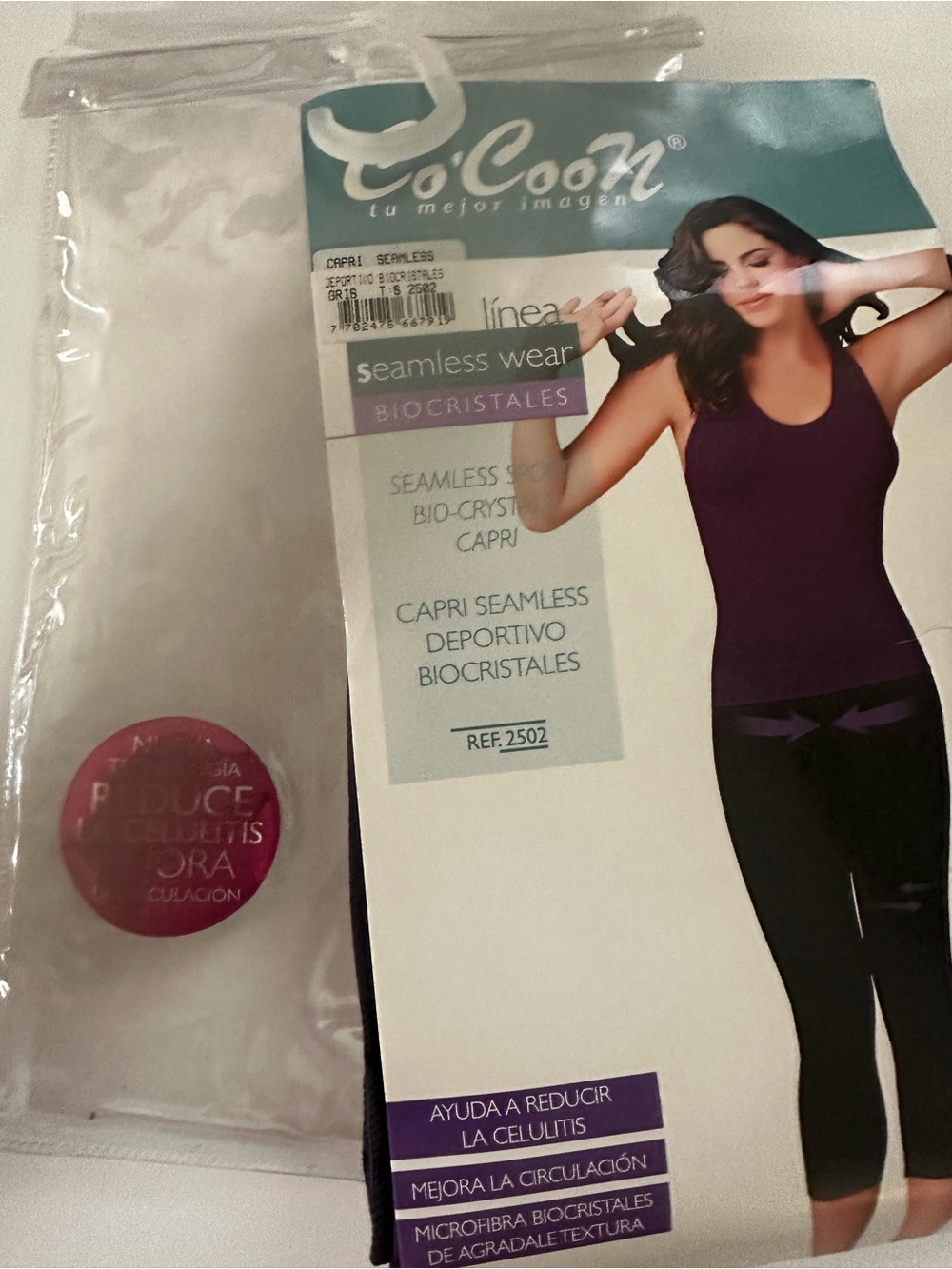 CoCoon Seamless Purple Capri Activewear